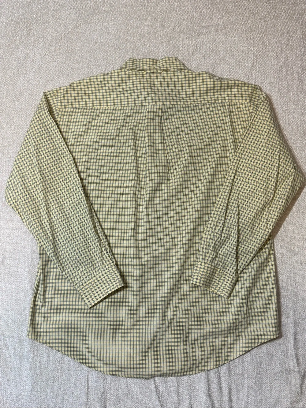 Vintage Y2K Tommy Hilfiger Plaid Shirt L Crest Preppy Old Money 2000